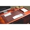 Dacasso Chocolate Brown Leather 3-Piece Desk Set DF-3437 - alternate 3